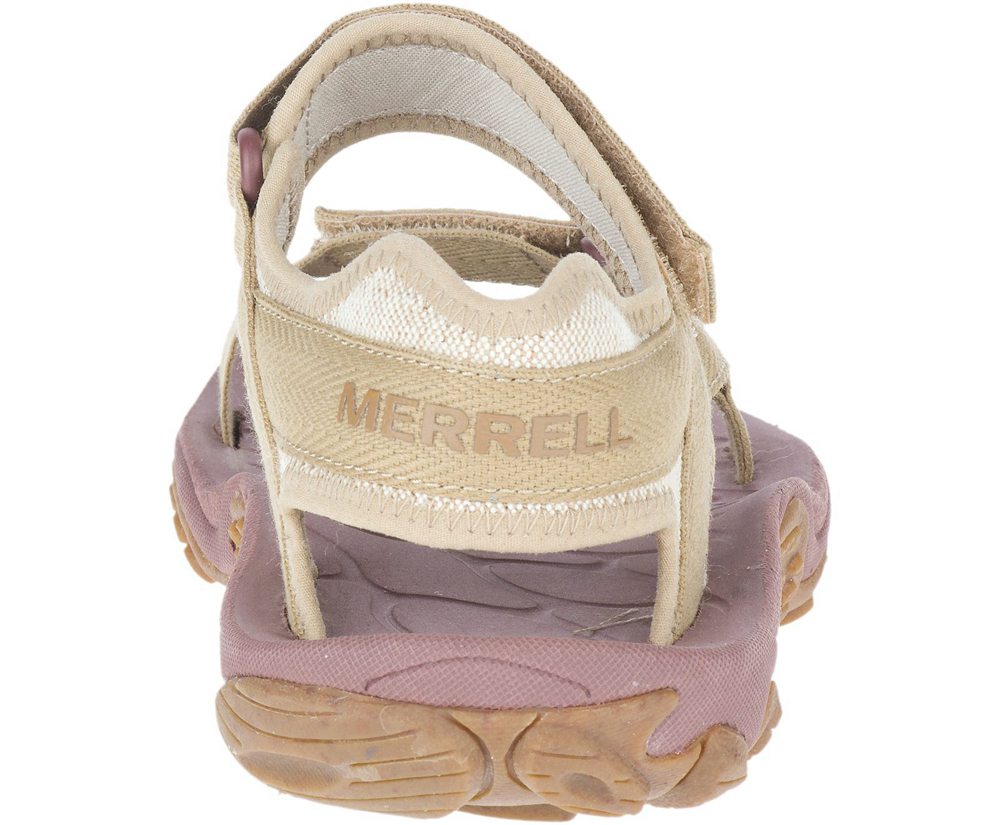 Sandały Merrell Damskie Khaki - Kahuna Web - 976201-TKG